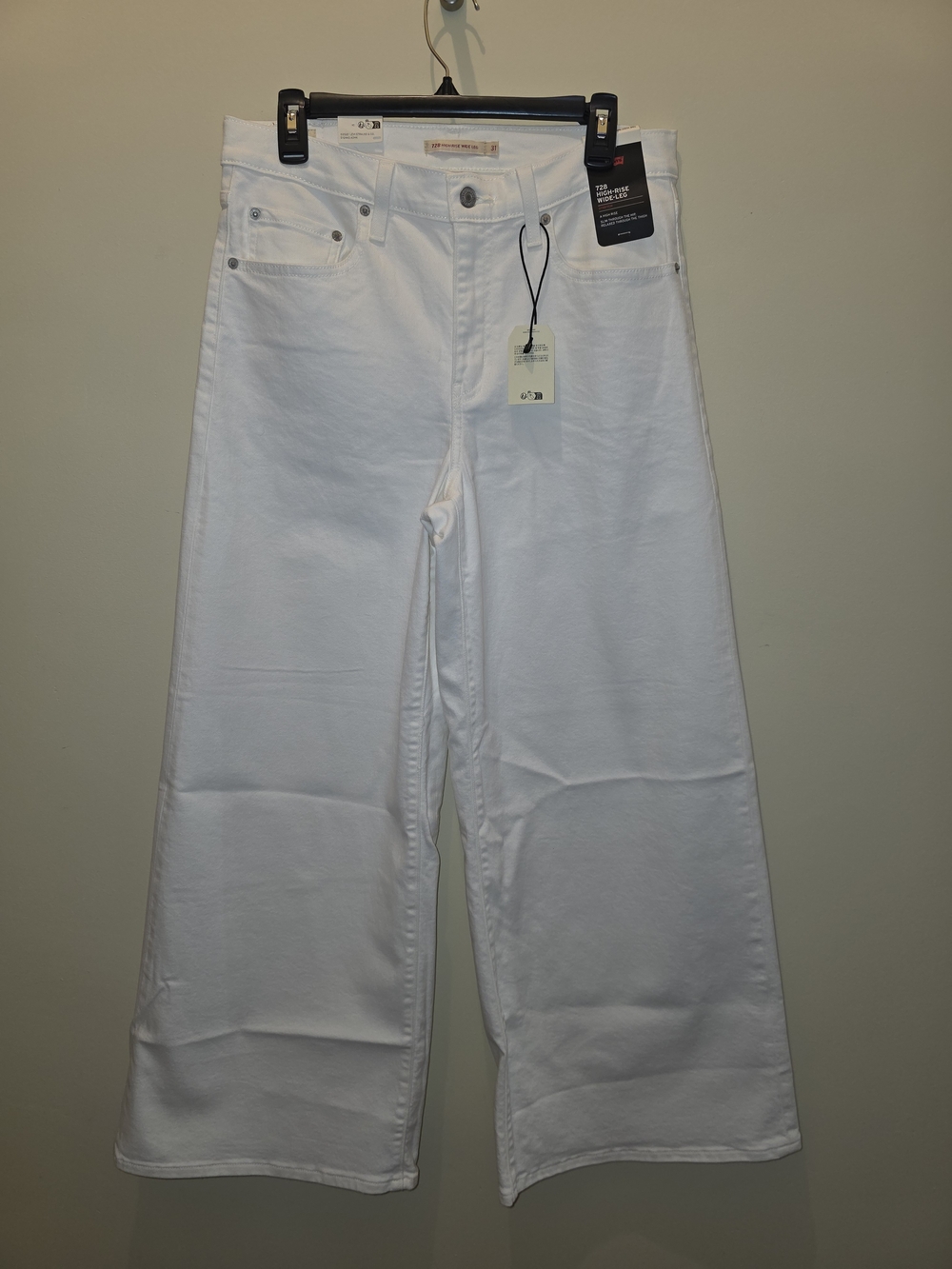 Levi's Premium Women 728 Wide Leg Jeans Size 31x30 NWT